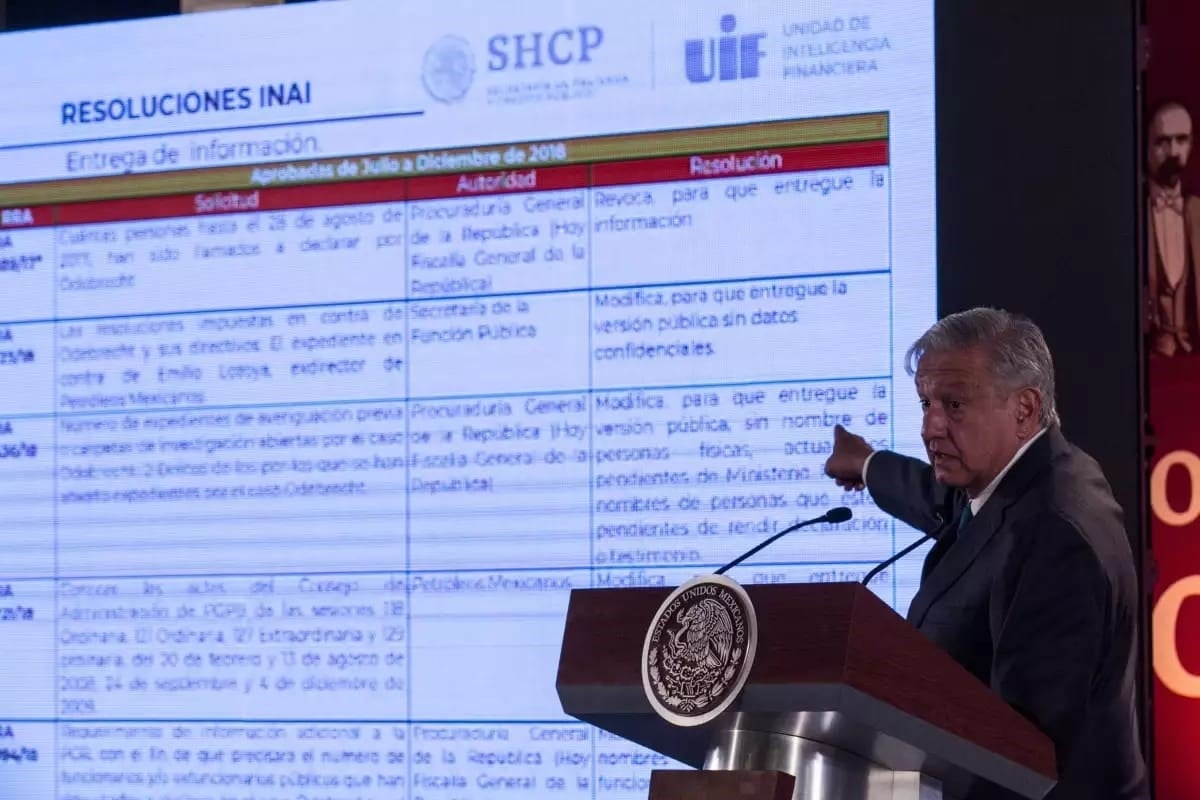 AMLO arremete contra el INAI: no sirve para nada
