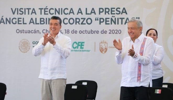 Rutilio Escandón celebra compra de 13 plantas hidroeléctricas a Iberdrola