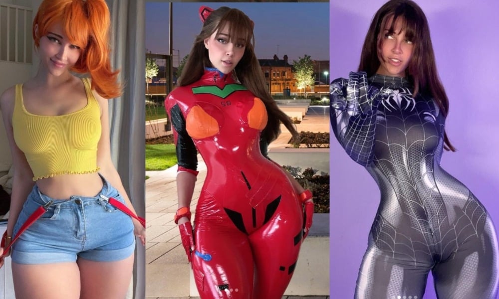 Joven enciende las redes con atrevidos cosplay de anime y cómics