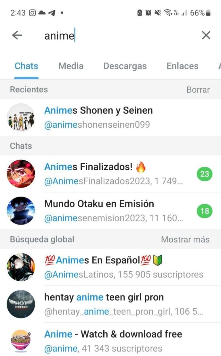 Descubre los mejores canales de Telegram para ver anime online y gratis