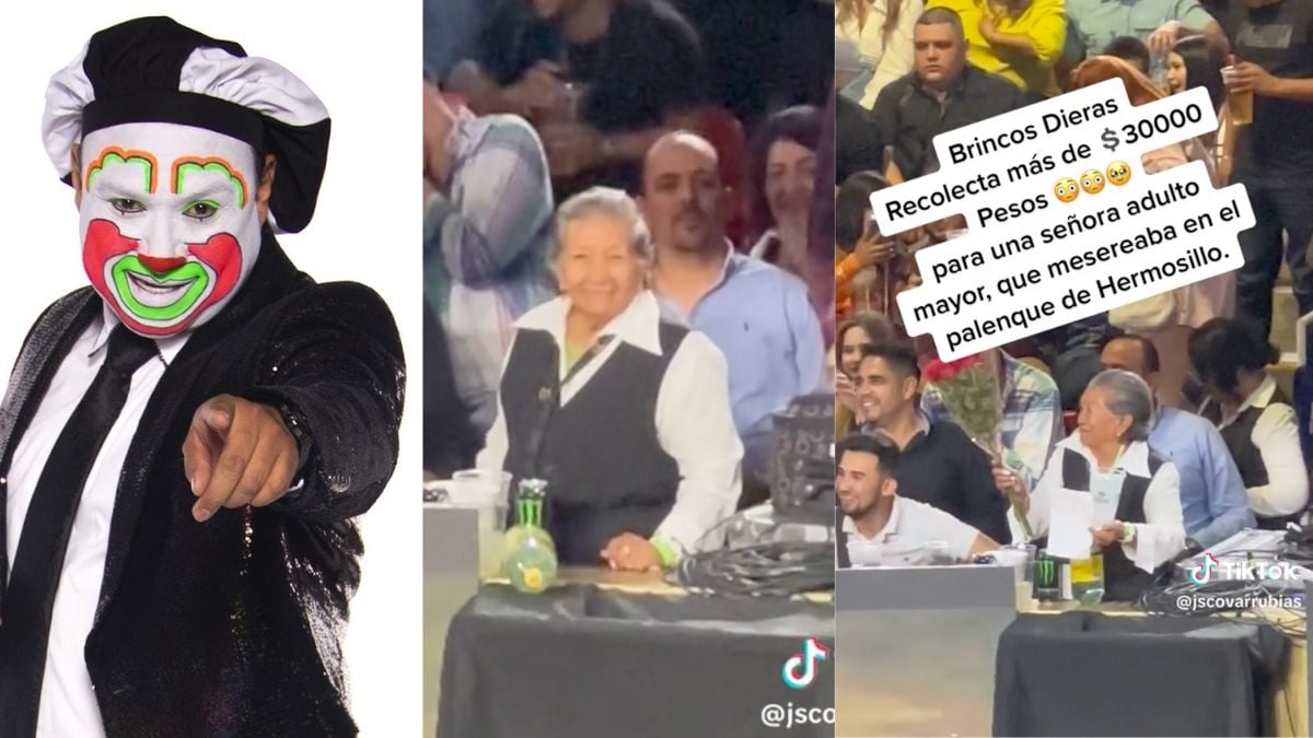 Payaso Brincos Dieras recolecta más de 30 mil pesos en palenque para