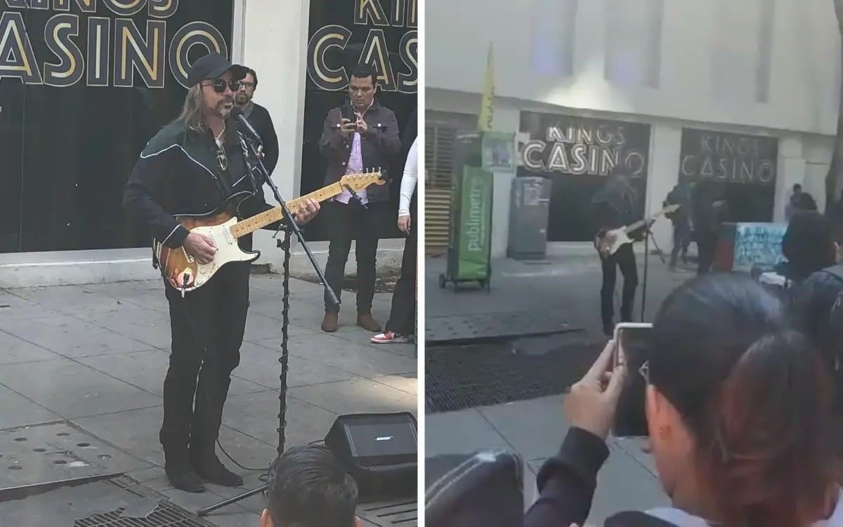 Juanes sorprende a fans y da concierto en calles de la CDMX