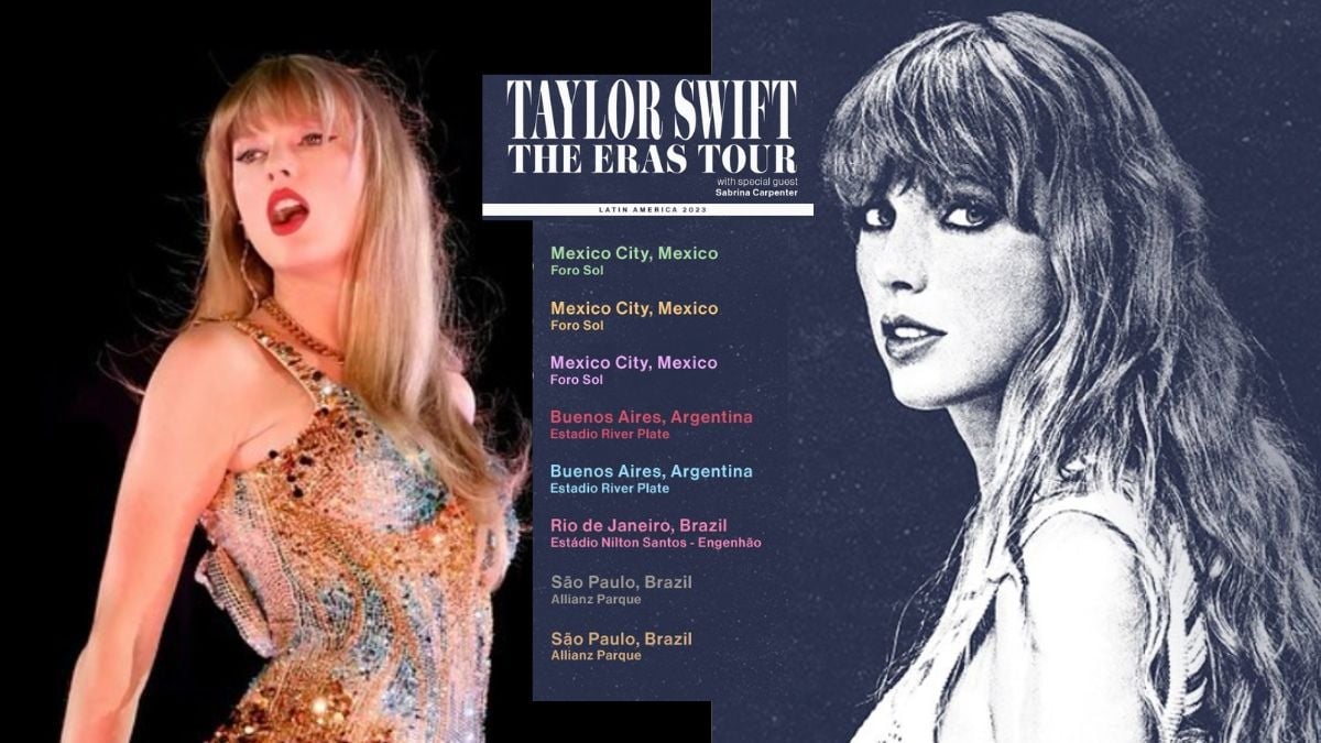 Taylor Swift conciertos México: estas son las tres fechas en el Foro Sol