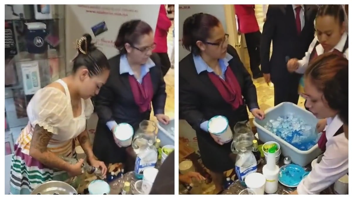 Sanborns pone puesto de micheladas y azulitos; causa sensación en redes