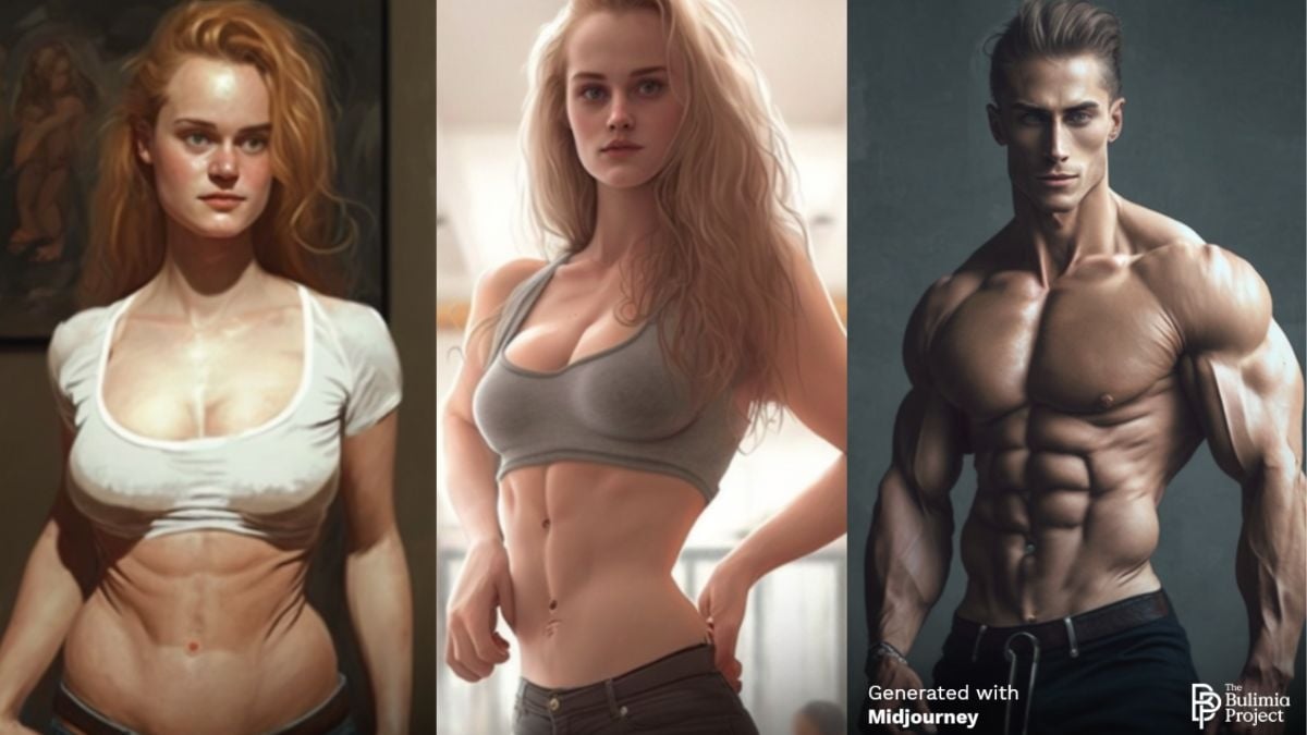 Este es el cuerpo perfecto de hombres y mujeres según la Inteligencia Artificial
