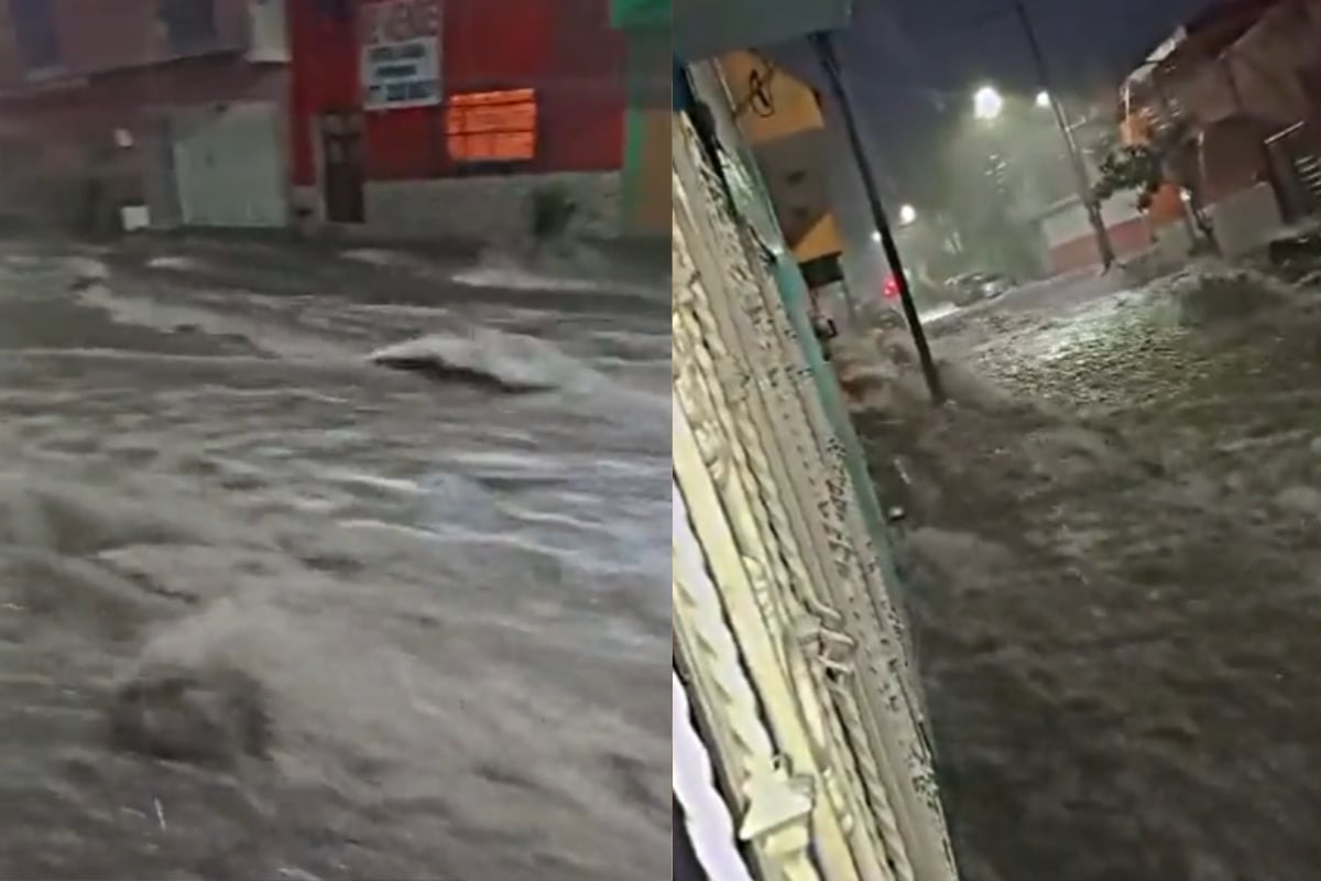 Intensas lluvias causan inundaciones en 10 municipios de Guanajuato