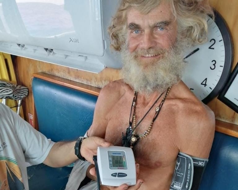Quién es Tim Shaddock, el náufrago australiano que sobrevivió 3 meses en el Océano Pacífico