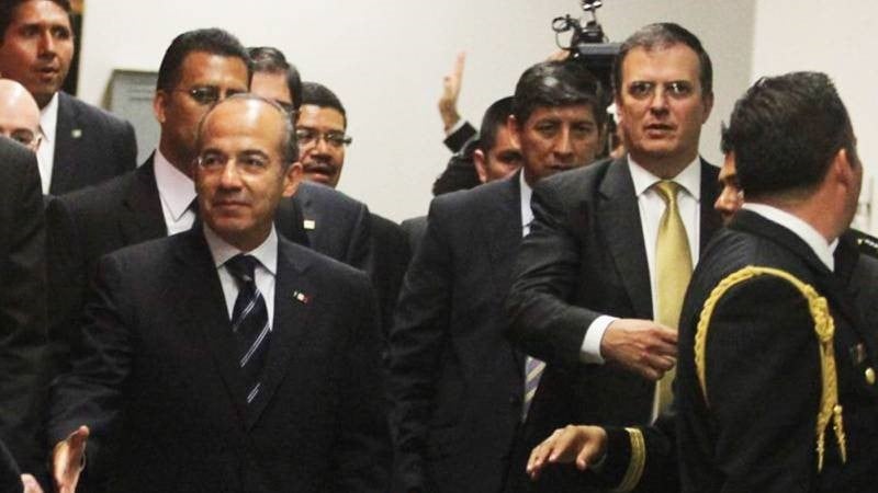 Así fue la relación de Ebrard con Calderón cuando fue jefe de gobierno