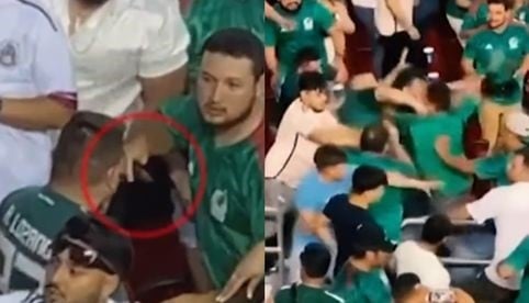 Detienen a sujeto que apuñaló a aficionado de la Selección Mexicana