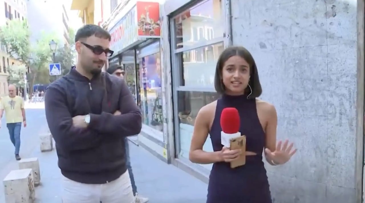 Acosador de reportera de televisión ya fue liberado, solo duró un día detenido en España