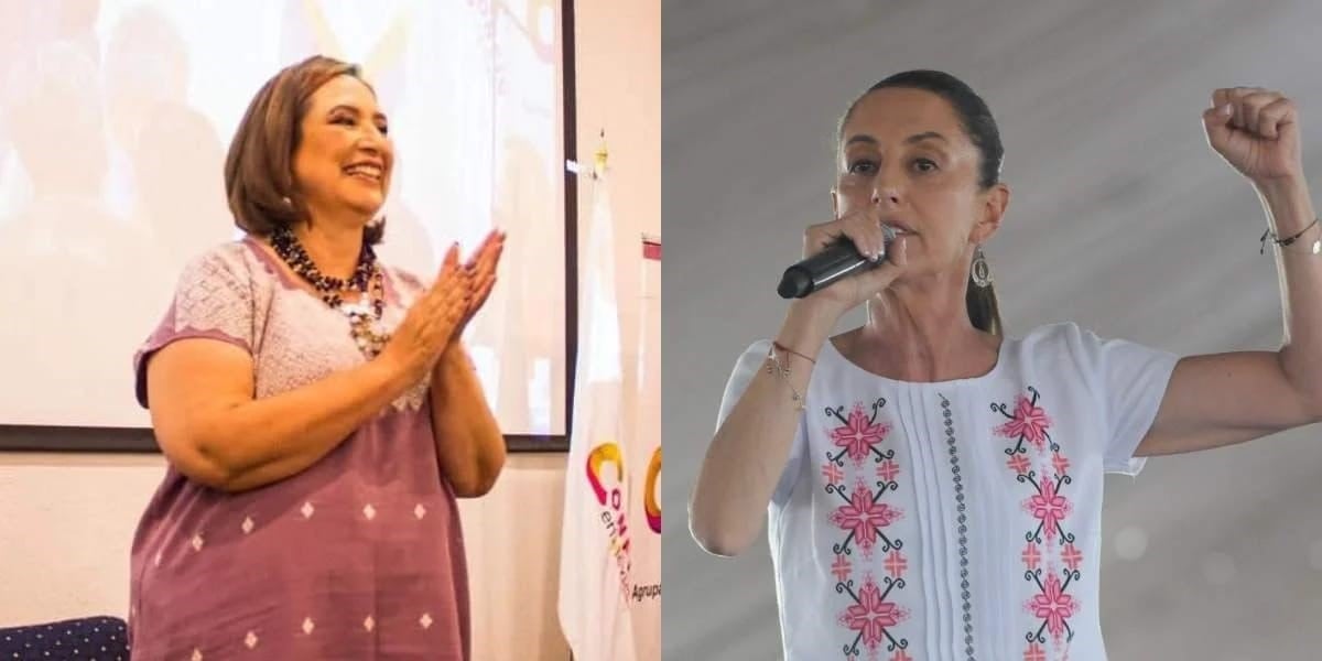 Claudia Sheinbaum Y Xóchitl Gálvez Celebran El Grito De Independencia ...