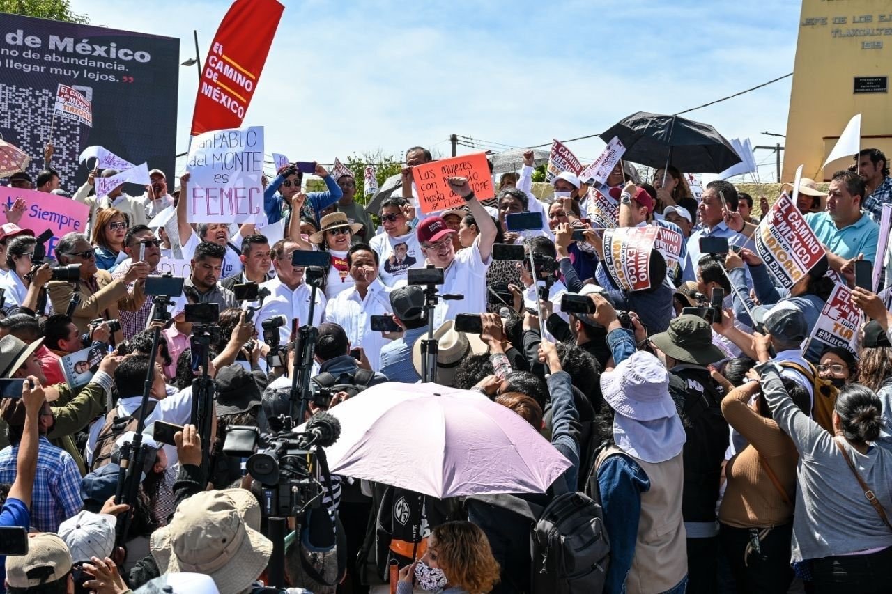 Marcelo Ebrard arranca gira nacional para impulsar su candidatura a la presidencia en 2024