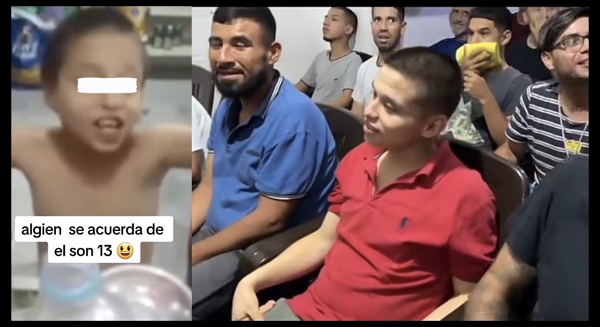 Niño del video 'Son trece' actualmente se encuentra anexado y se vuelve viral por segunda ocasión