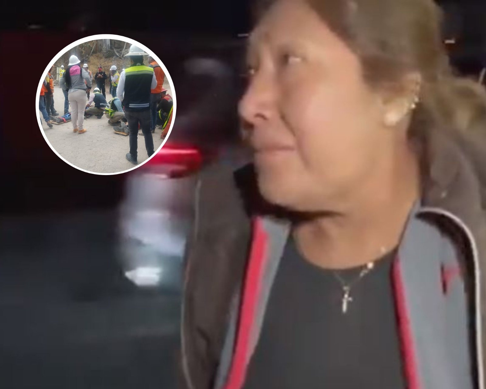 Así le avisaron a la esposa de Daniel, el trabajador del Tren