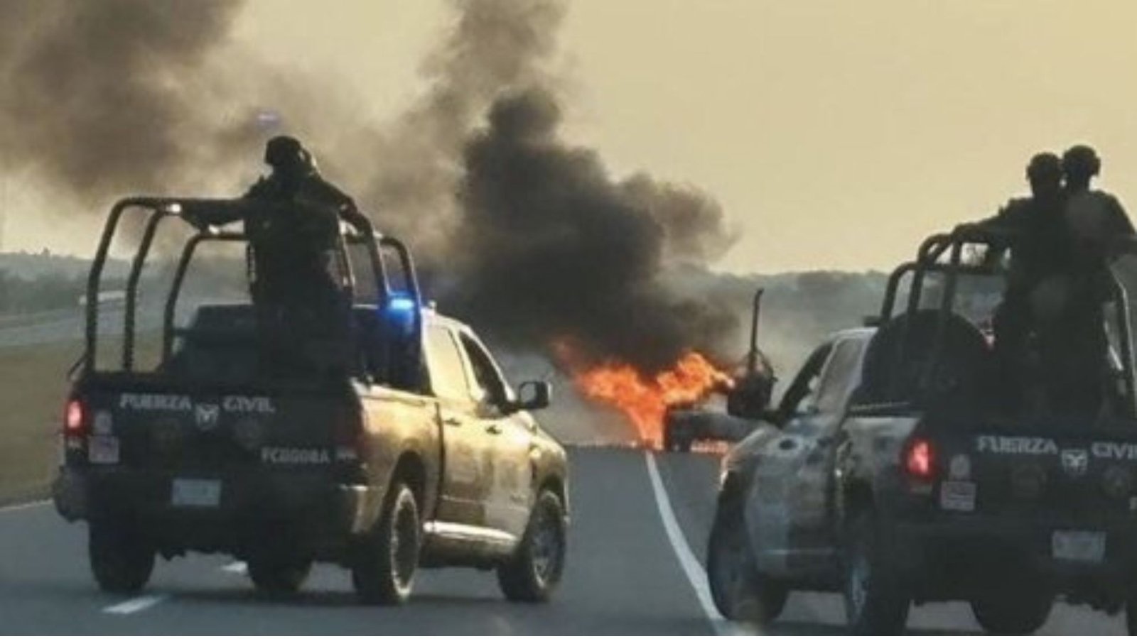 Las Impactantes Im Genes Del Ataque Armado En La Autopista A Reynosa Previo Al Debate