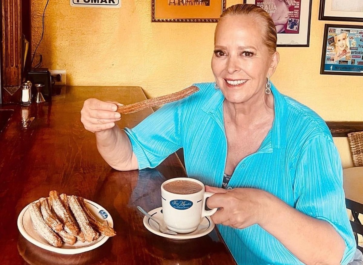 Margarita Gralia abandonó las telenovelas y ahora vende churros en San