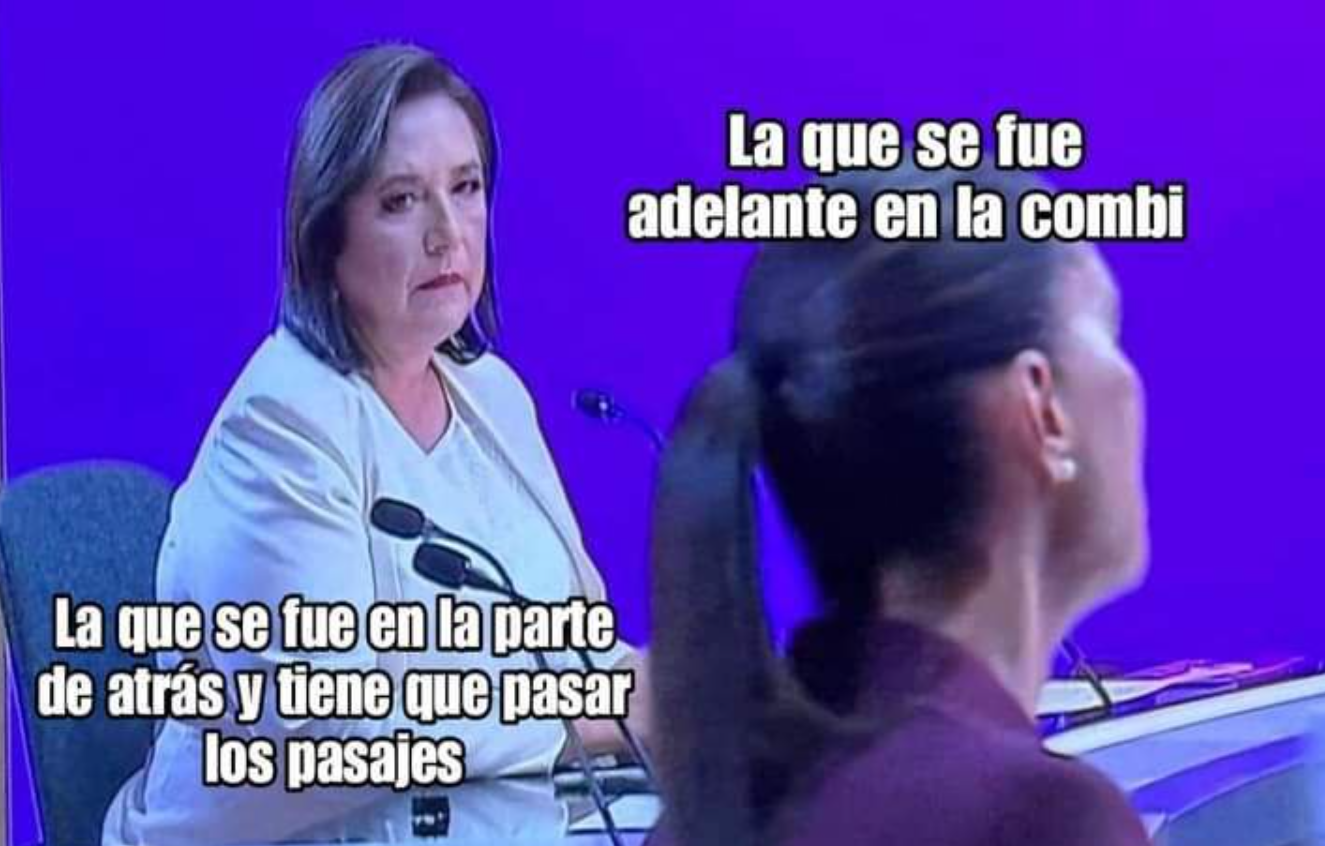 Los mejores memes del primer debate presidencial 2024 Quinto Poder