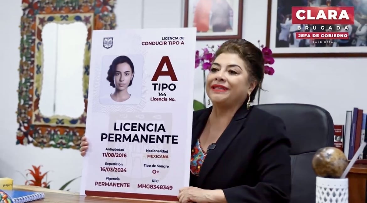 ¡Adiós A Las Renovaciones! Clara Brugada Propone La Licencia De ...